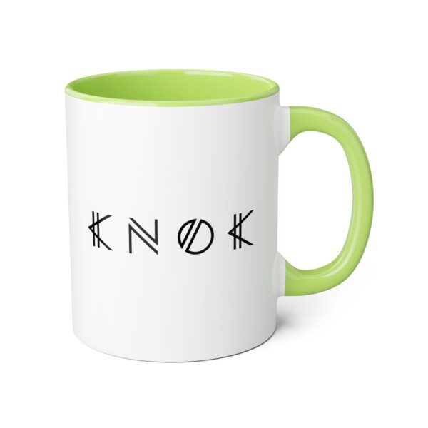 KNOK Accent Mugs, 11oz
