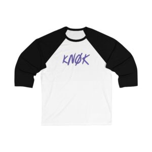 KNOK Unisex 34 Sleeve Baseball Tee