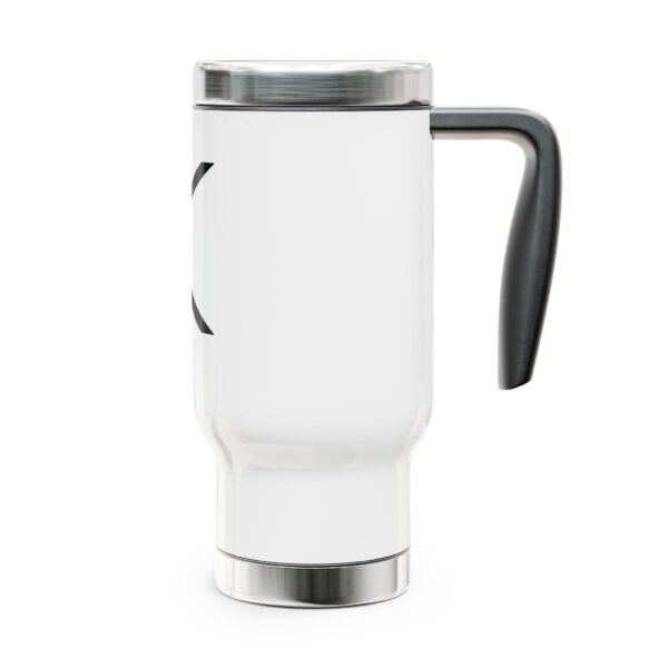 KNOK Stainless Steel Travel Mug with Handle, 14oz