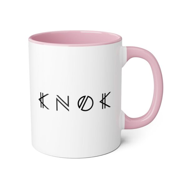 KNOK Accent Mugs, 11oz
