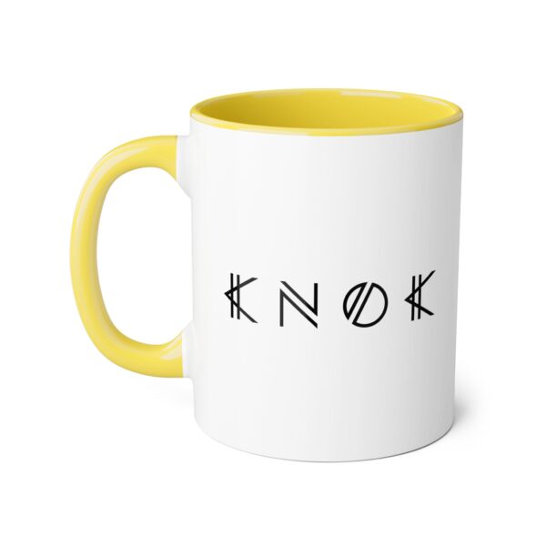 KNOK Accent Mugs, 11oz