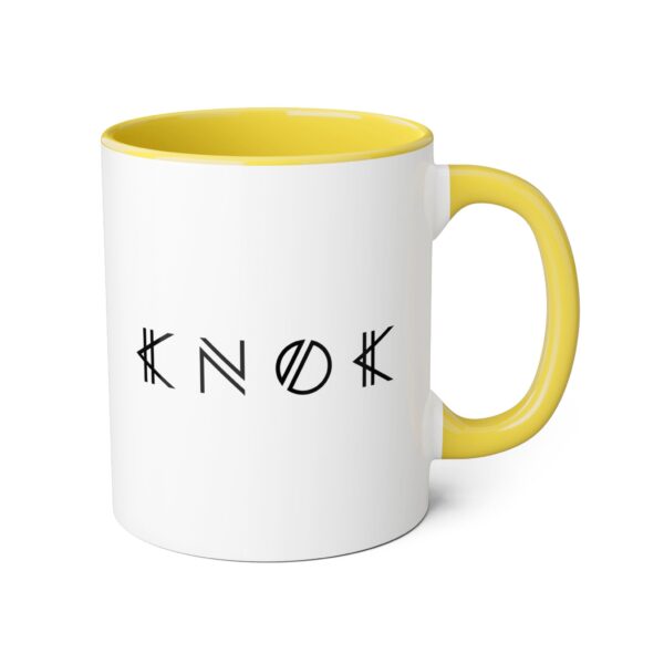 KNOK Accent Mugs, 11oz