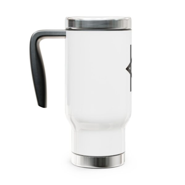 KNOK Stainless Steel Travel Mug with Handle, 14oz