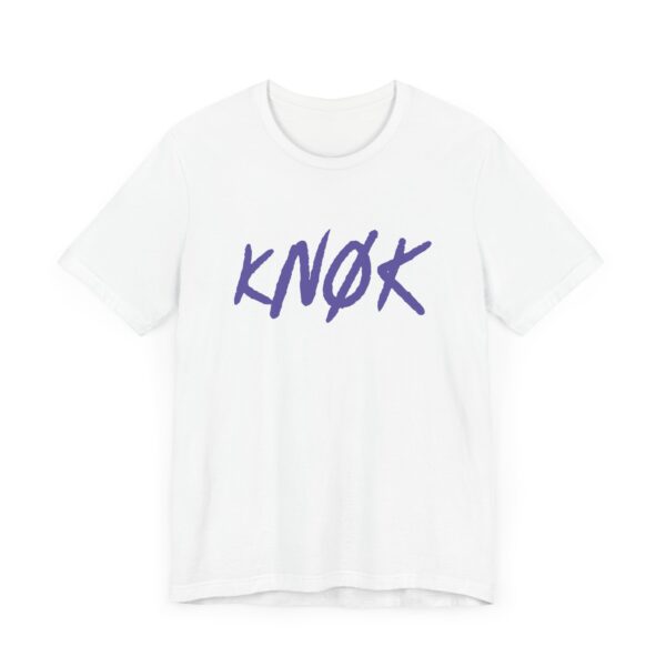 KNOK Unisex Jersey Graffiti Short Sleeve Tee